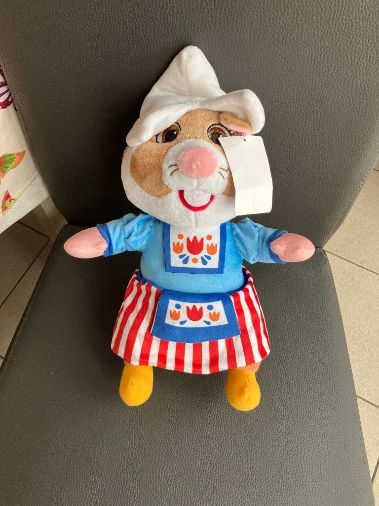 Nieuwe Albert Heijn ( AH ) hamster - Boerin - tulpen, Ophalen of Verzenden, Nieuw, Hamster, Albert Heijn