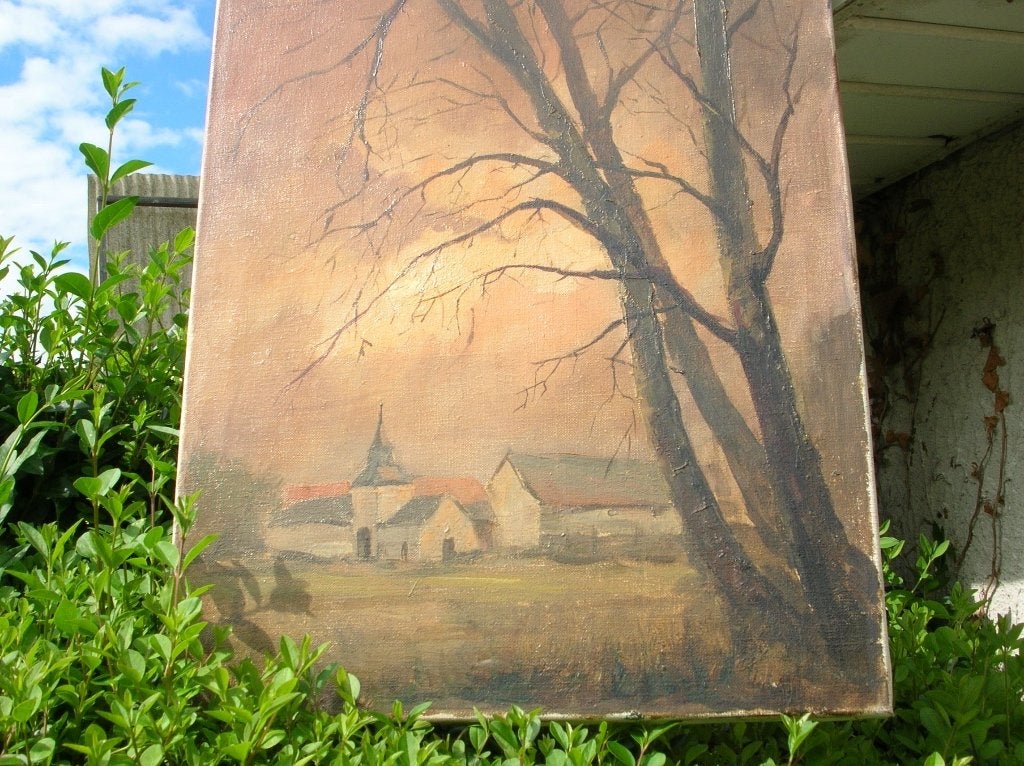 SIGNÉ HENRI LEMOINE UN PAYSAGE, Enlèvement ou Envoi