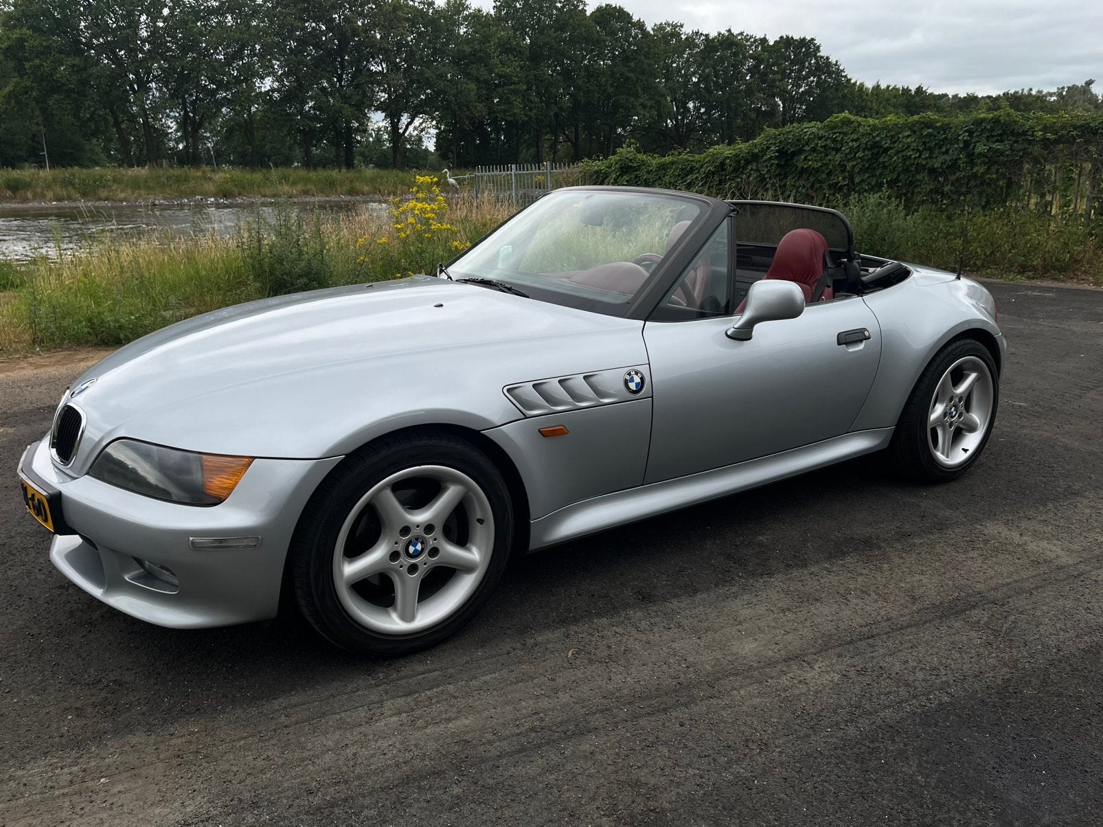 BMW Z3 2.8 Roadster Aut., Autos, Cuir, Argent ou Gris, Achat, 2 portes