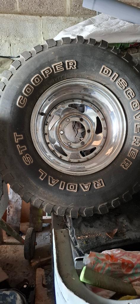 Land cruiser jantes 10", 15 pouces, Pneus et Jantes, Enlèvement, Utilisé