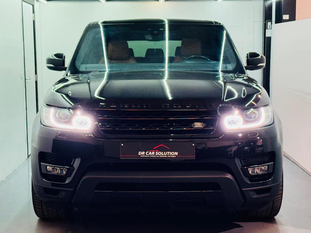 Range Rover Sport HSE 3.0 V6 full option lane assist panodak, Auto's, Land Rover, Automaat, Euro 6, Zwart, Leder