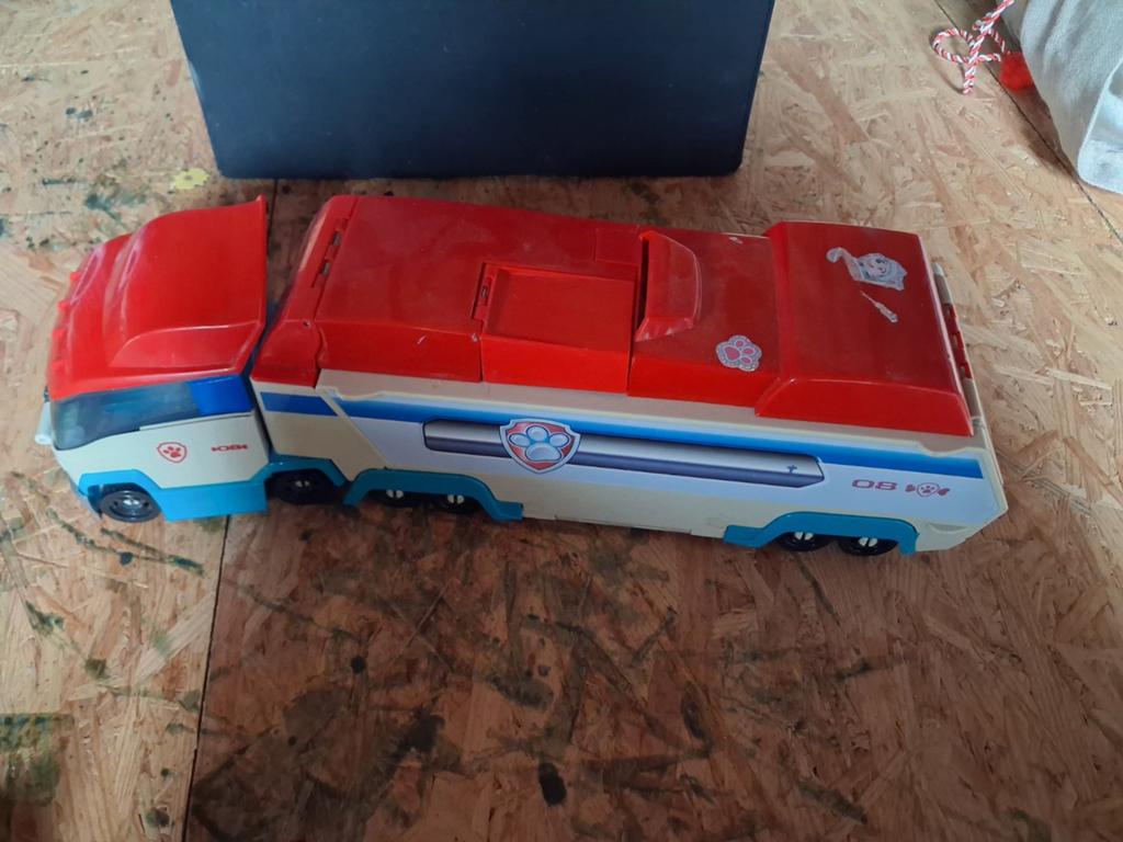 Camion pat patrouilleur lanceur, Enlèvement, Utilisé