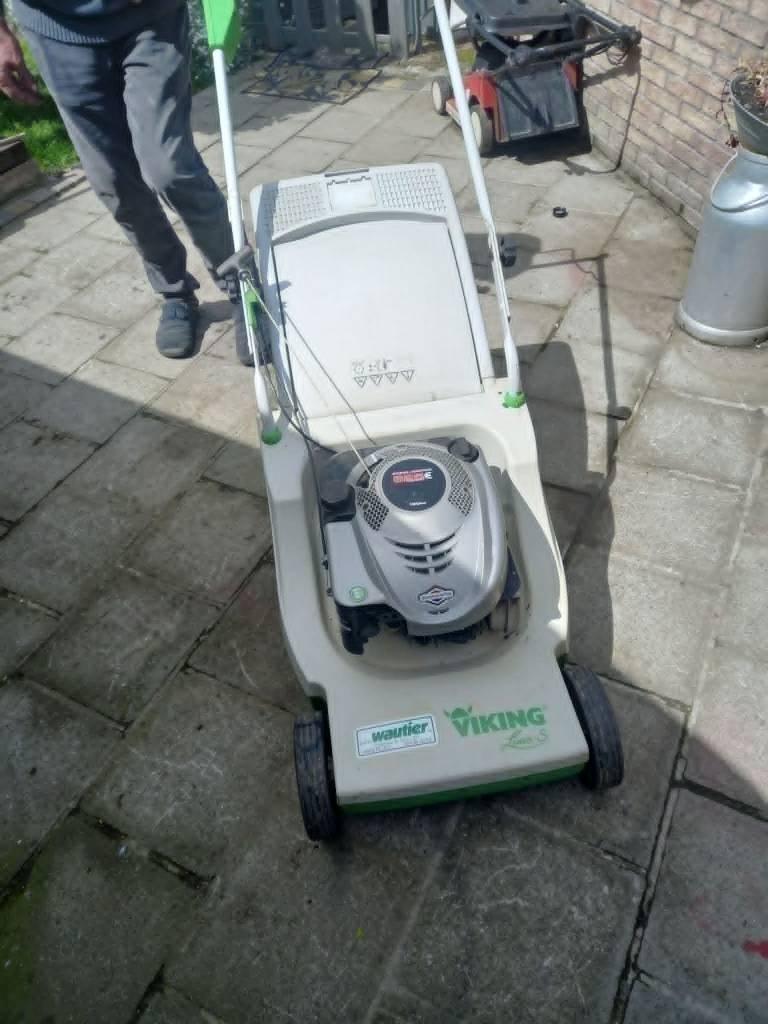 tondeuse thermique, Ophalen, Gebruikt, Opvangbak, Benzine-grasmaaier