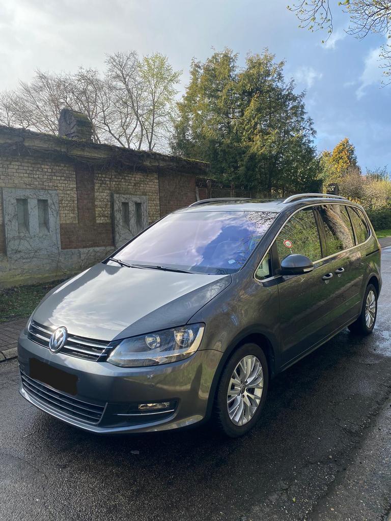 VOLKSWAGEN SHARAN 2.0 TDI BLUEMOTION HİGHL was van diplomaat, Autos, Achat, Beige, Automatique, Particulier