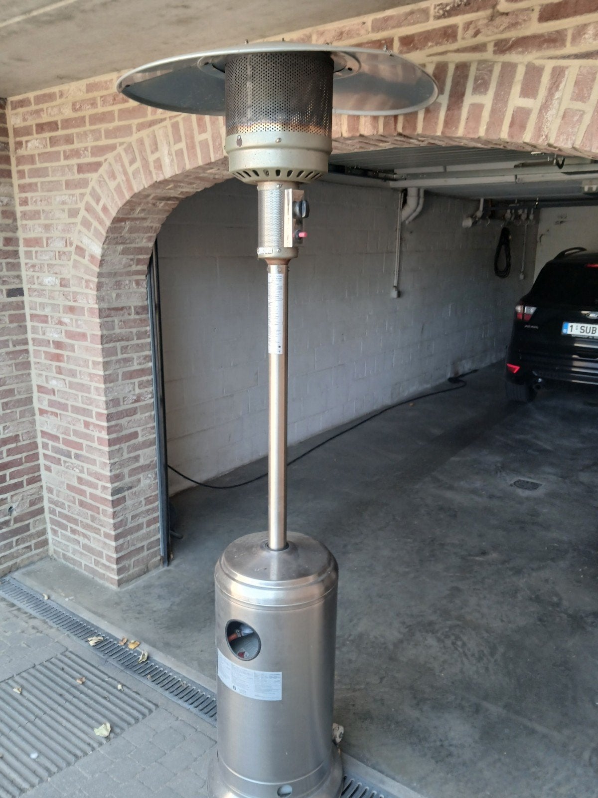 terrasverwarmer, Tuin en Terras, Terrasverwarmers, Ophalen, Gebruikt, Gas