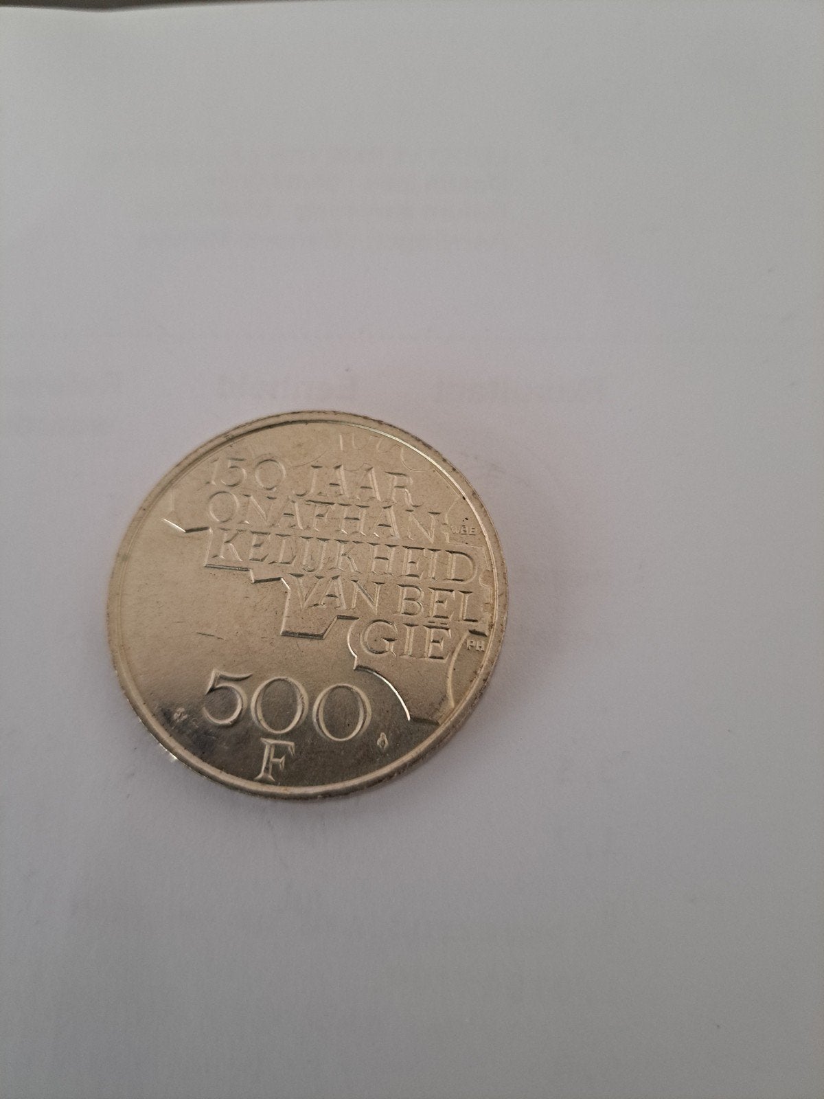 Belgische munt., Ophalen of Verzenden