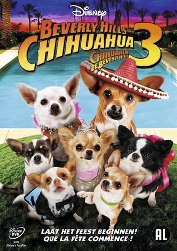 Beverly Hills Chihuahua 3: Viva la Fiesta! (2012) Dvd, Cd's en Dvd's, Gebruikt, Alle leeftijden, Nederlands, Ophalen of Verzenden