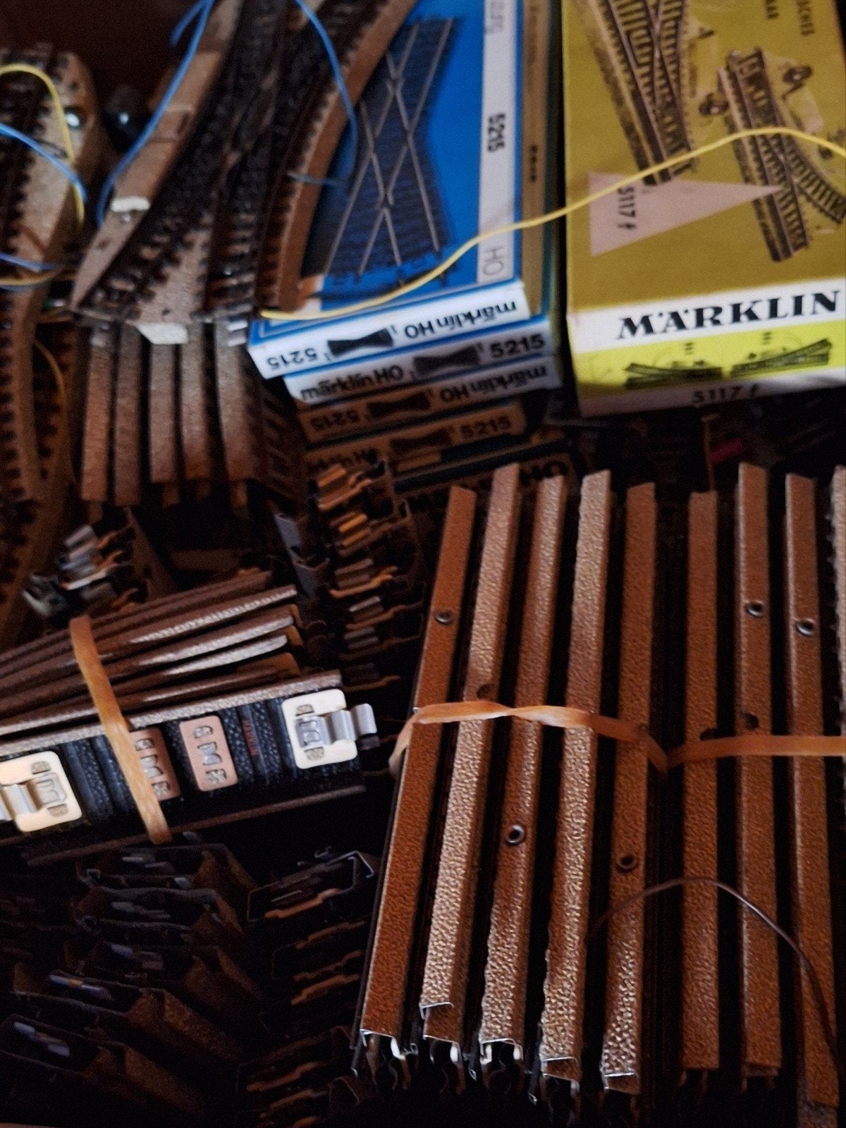 Marklin M rails, Wisselstroom, Gebruikt, Rails, Ophalen of Verzenden