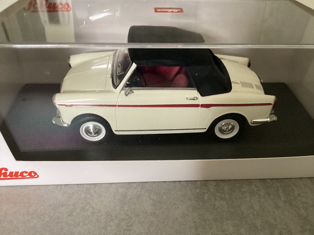 Schuco 1:18 Autobianchi Bianchina cabrio, Hobby en Vrije tijd, Ophalen of Verzenden, Nieuw, Auto, Overige merken