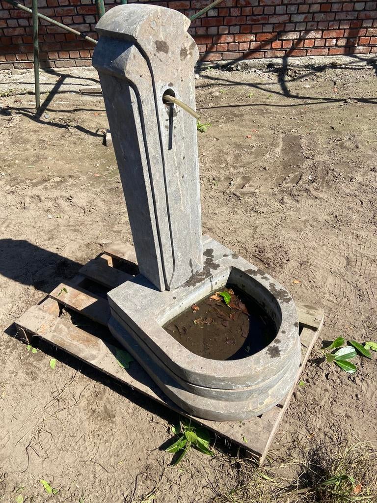 Waterbak - kraan - natuursteen, Tuin en Terras, Ophalen
