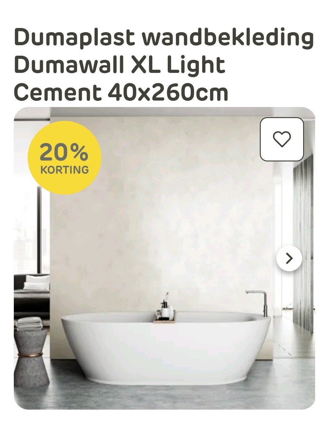 6 x Dumawall XL wandpanelen + 6 x Dumafix paneellijm + .., Doe-het-zelf en Bouw, Ophalen