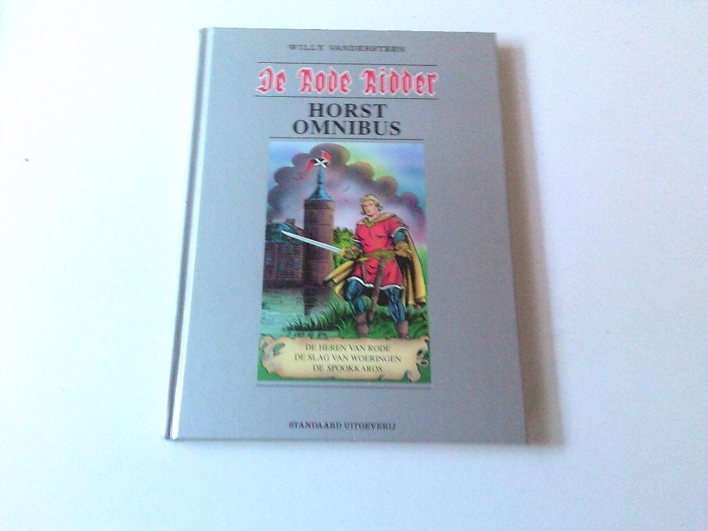 boek de rode ridder horst omnibus willy vandersteen, Eén stripboek, Ophalen, Zo goed als nieuw, Willy vandersteen