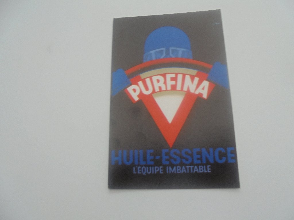 reclame kaart-purfina, Collections, Enlèvement ou Envoi, 1960 à 1980, Non affranchie, Autres thèmes