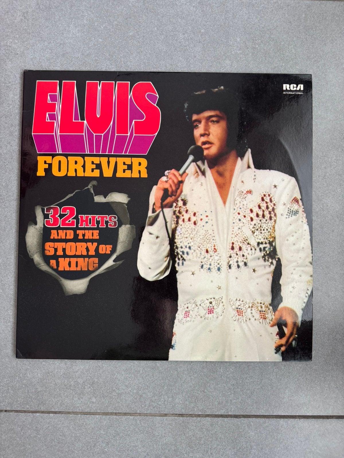 Elvis Presley – Elvis Forever – dubbel-LP met 32 hits, Cd's en Dvd's, Ophalen, Gebruikt, Dubbel-LP