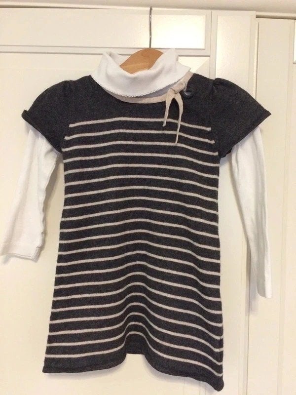 Robe/pull + col roulé, fille, Prémaman, 2 ans, Enlèvement ou Envoi, Fille