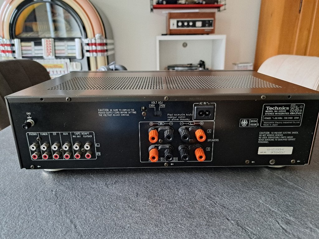 Technics stereo versterker, Audio, Tv en Foto, Versterkers en Ontvangers, Ophalen, Gebruikt, Stereo, Minder dan 60 watt