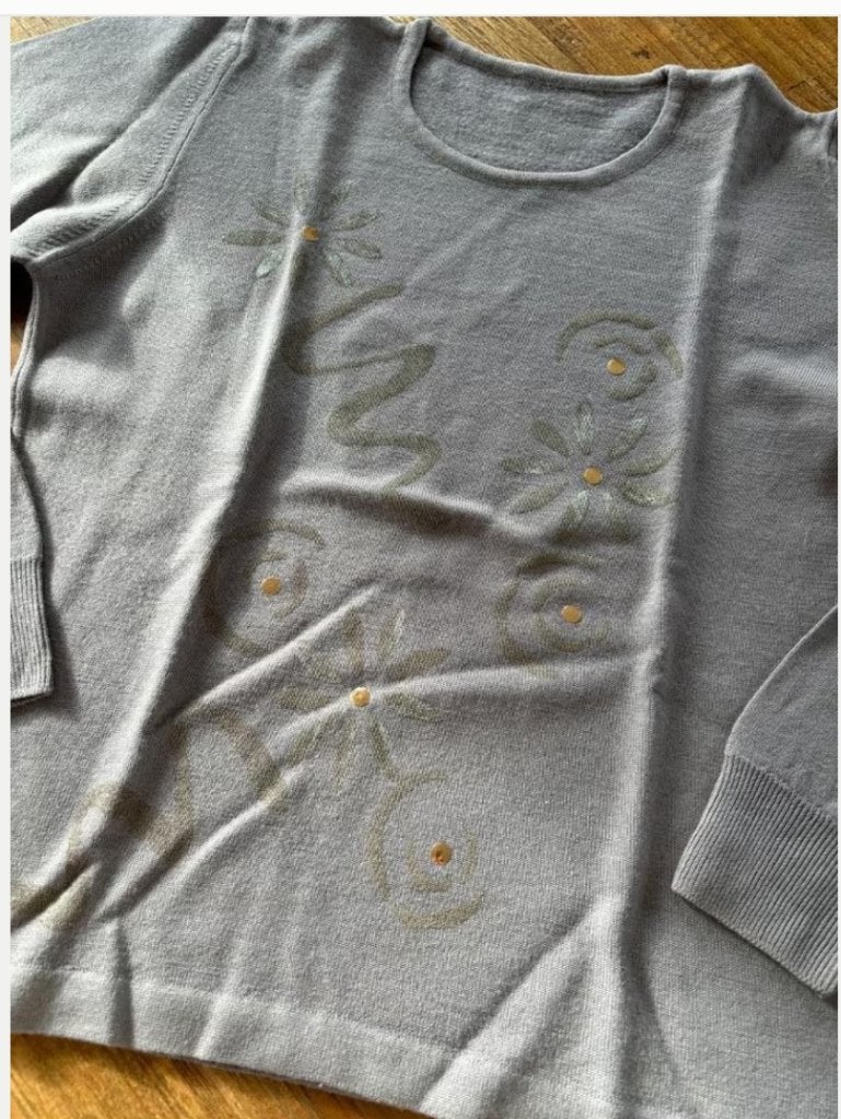 Pull vintage taille M, Vêtements | Femmes, Enlèvement ou Envoi, Comme neuf, Taille 38/40 (M), Violet