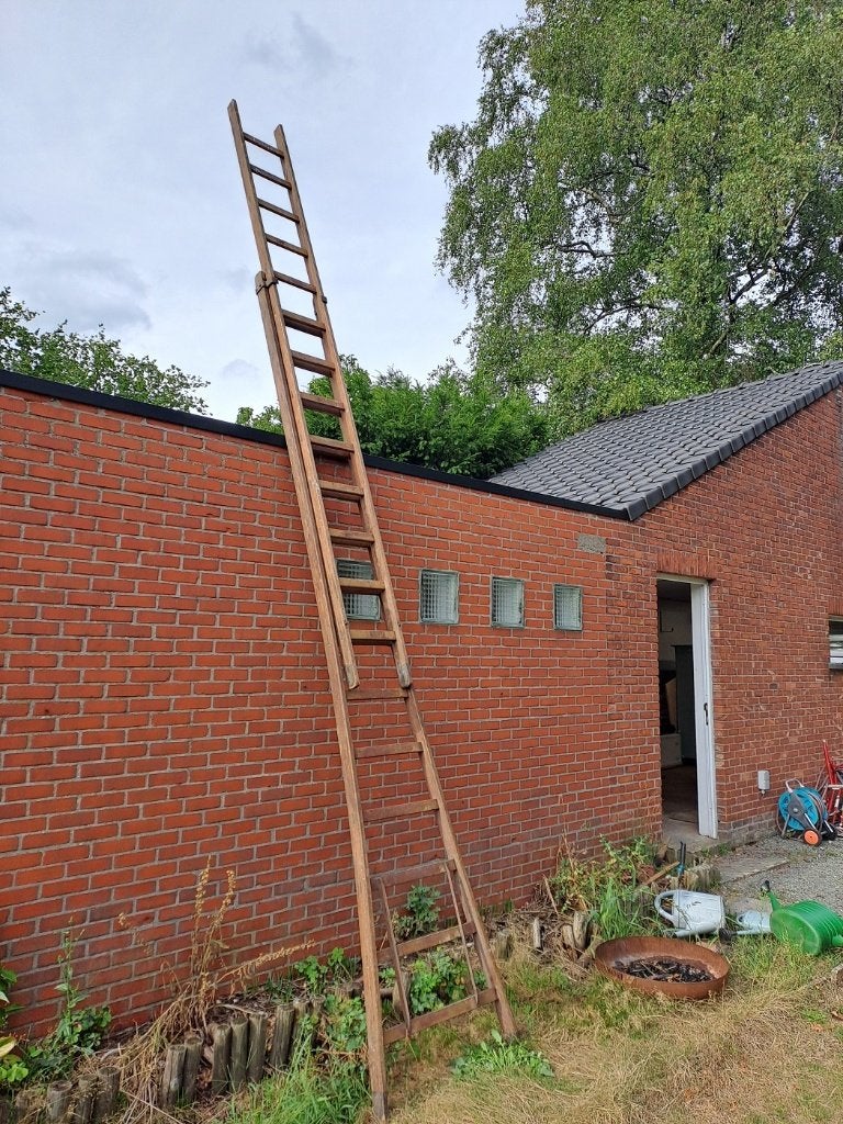 Houten ladder, Ophalen, Gebruikt, Ladder, Opvouwbaar of Inschuifbaar