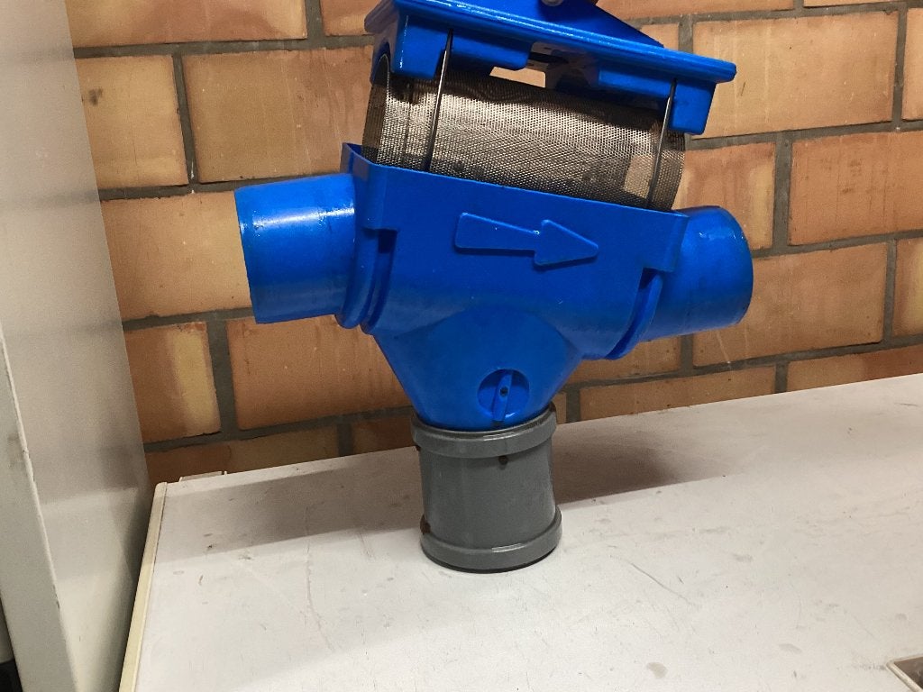 Inbouw regenwaterfilter, Doe-het-zelf en Bouw, Buizen en Afvoer, Ophalen, Gebruikt, Overige typen, PVC