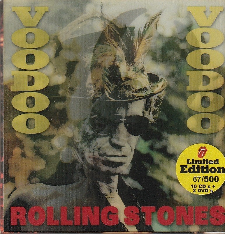 Box - 10 CDs + 2 DVDs - ROLLING  STONES - Voodoo, Pop rock, Comprend un boîtier, Comme neuf, Coffret