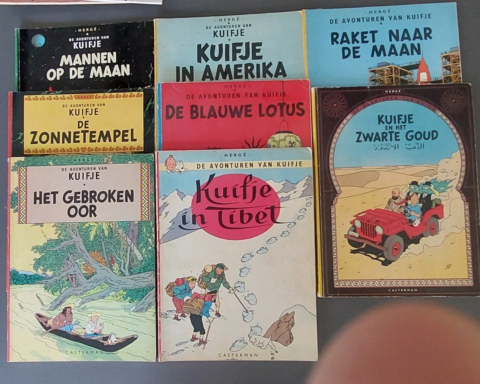 strip Kuifje 8 stuks, Ophalen of Verzenden
