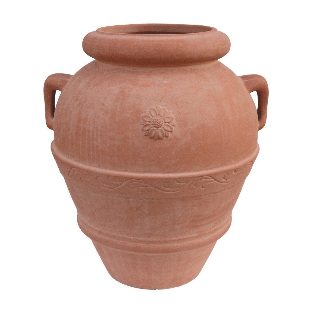 kruik terracotta, Ophalen