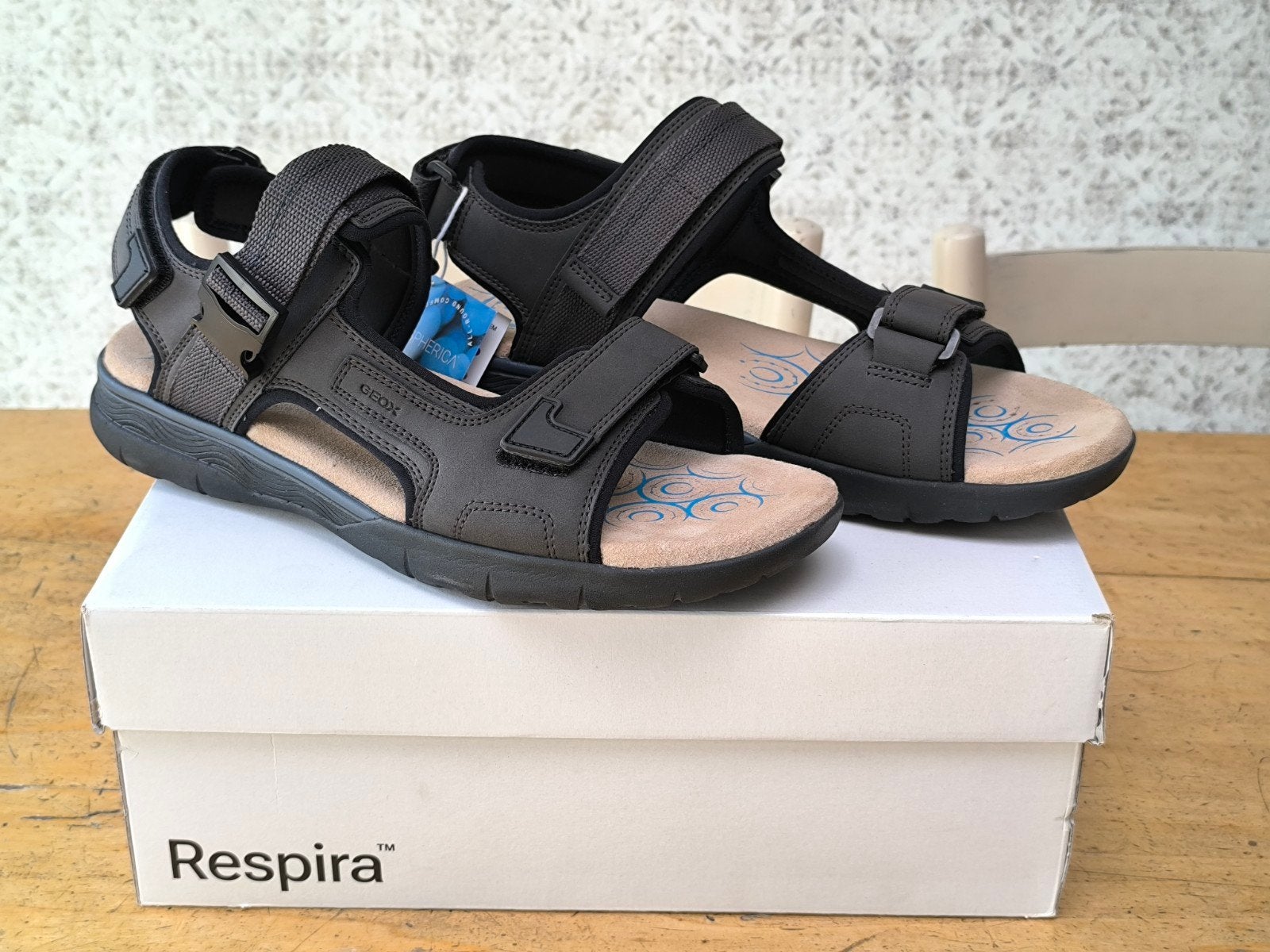 Geox U Spherica EC5 Sandalen, Maat 46 (Nieuw!), Sandalen, Bruin, Nieuw, GEOX