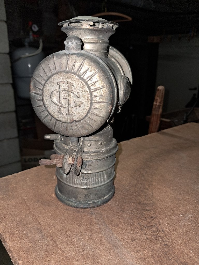 Antieke lamp, Antiek en Kunst, Ophalen