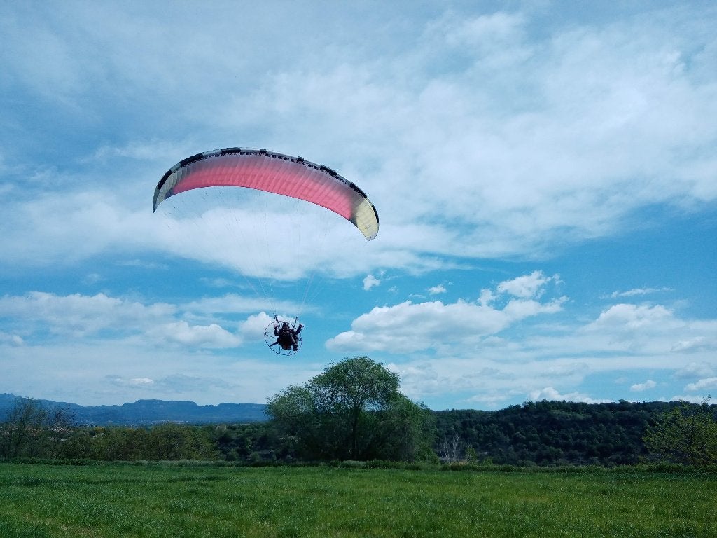 Techno-FLY OCTAGON 190 + DUDEK SOLO 24 - complete set, Enlèvement, Comme neuf, Paramoteur, Motorisé