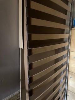 lattenbodem eenpersoonsbed, Huis en Inrichting, Slaapkamer | Bedden, Ophalen, Gebruikt, 90 cm, Eenpersoons