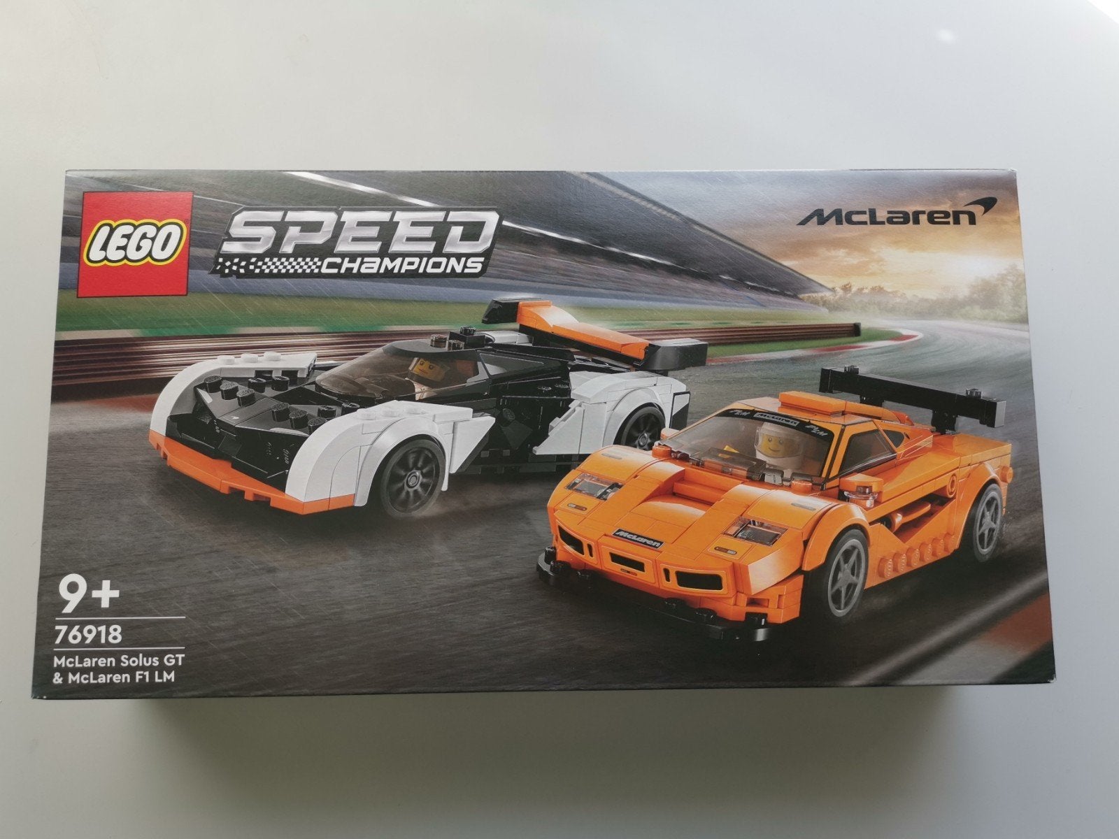 Sealed lego speed champions McLaren Solus & F1 LM; 76918, Kinderen en Baby's, Ophalen of Verzenden, Zo goed als nieuw, Lego