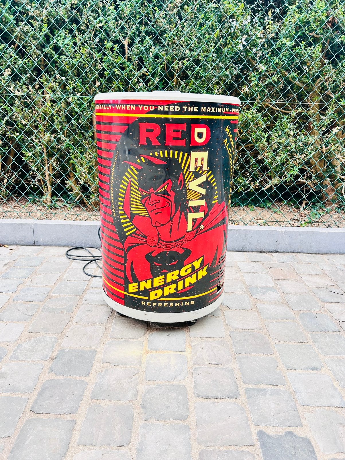 Red devil frigo, Verzamelen, Blikken, Ophalen of Verzenden, Zo goed als nieuw