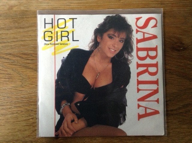 single sabrina, Overige genres, 7 inch, Ophalen of Verzenden, Beschermende buitenhoes