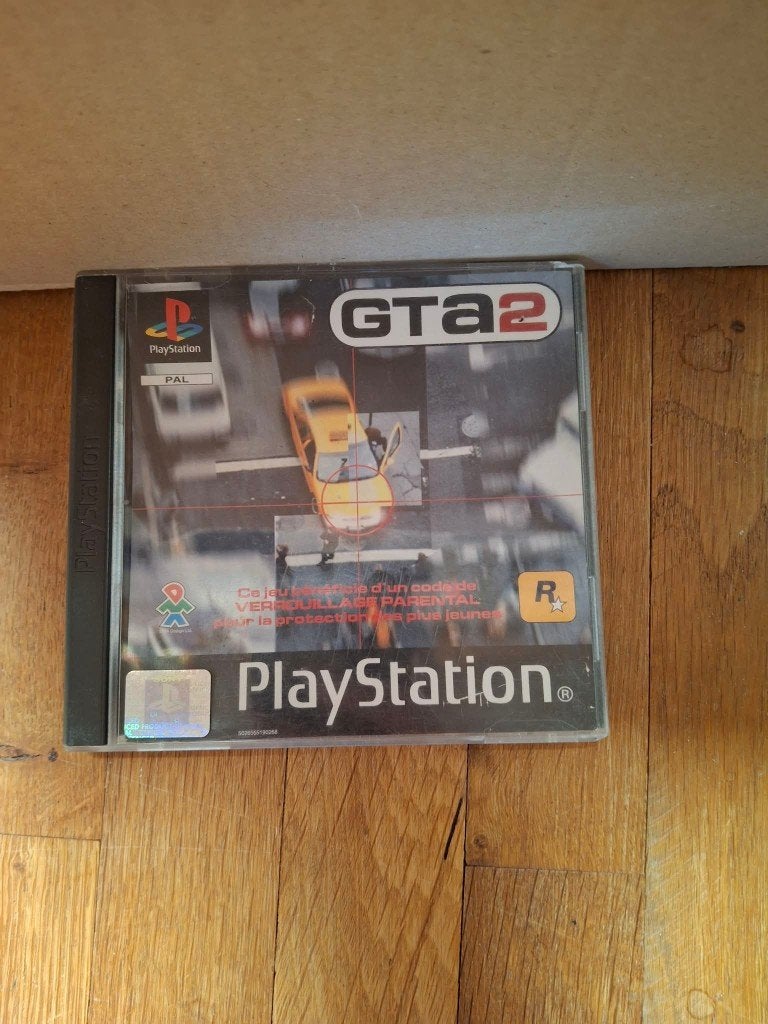 Jeu PS1 GTA 2, Games en Spelcomputers, Games | Sony PlayStation 1, Ophalen, Gebruikt, 1 speler, Role Playing Game (Rpg)