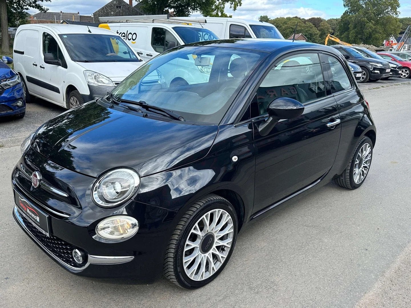 Fiat 500 Lounge 500 1.2i Lounge (bj 2016), Auto's, 4 zetels, Gebruikt, 4 cilinders, Parkeersensor