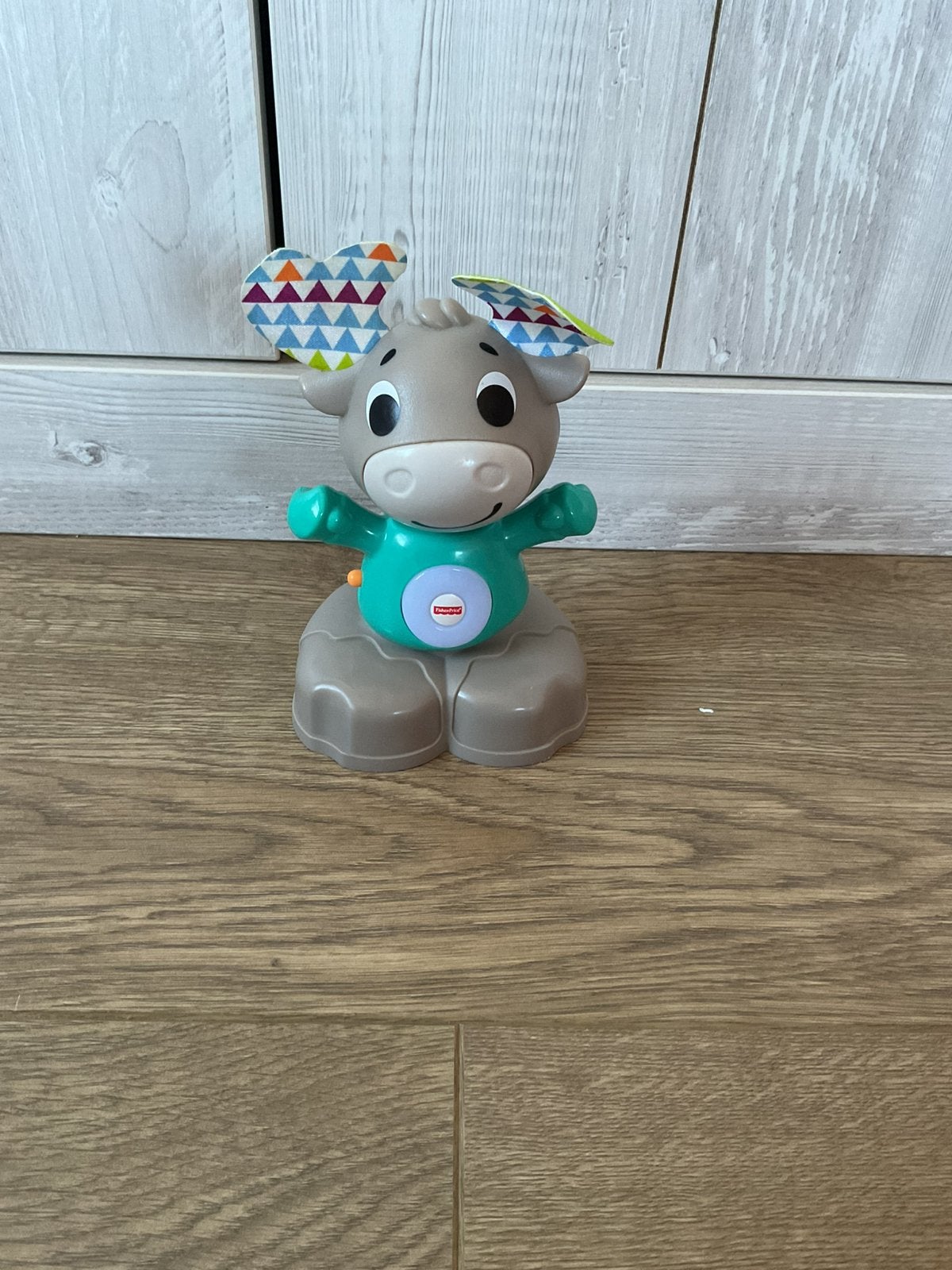 Fisher price rendiet, Kinderen en Baby's, Ophalen, Zo goed als nieuw, Overige typen, Met licht