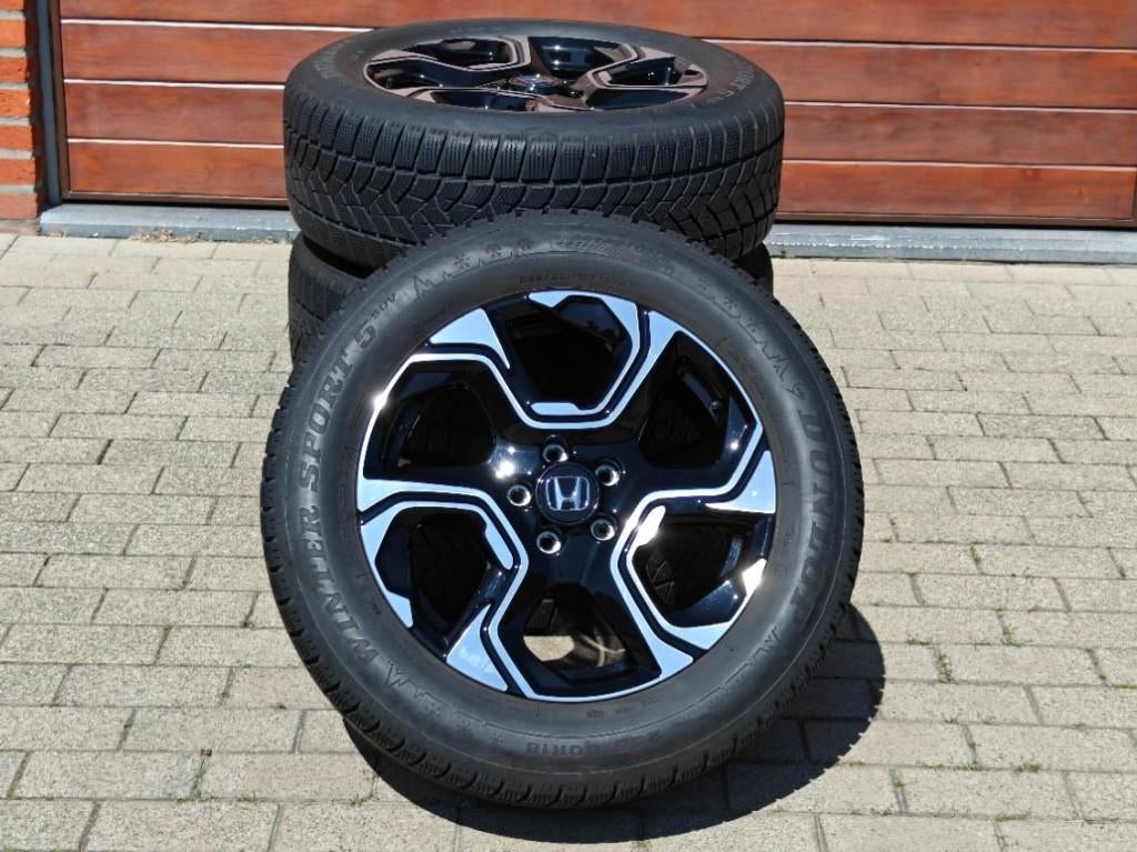 Honda velgen en banden als nieuw, 18 inch, Gebruikt, Banden en Velgen, 235 mm