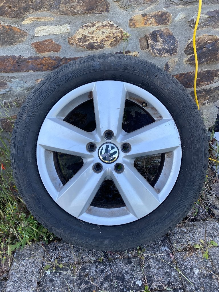 alumininium velg volkswagen, Ophalen, Gebruikt, Velg(en), 16 inch