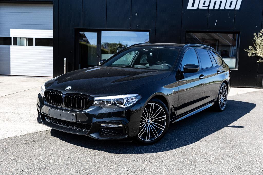 BMW 520 Touring 520 d m pack In prachtige staat, Autos, BMW, Cuir, Euro 6, Carnet d'entretien, Noir