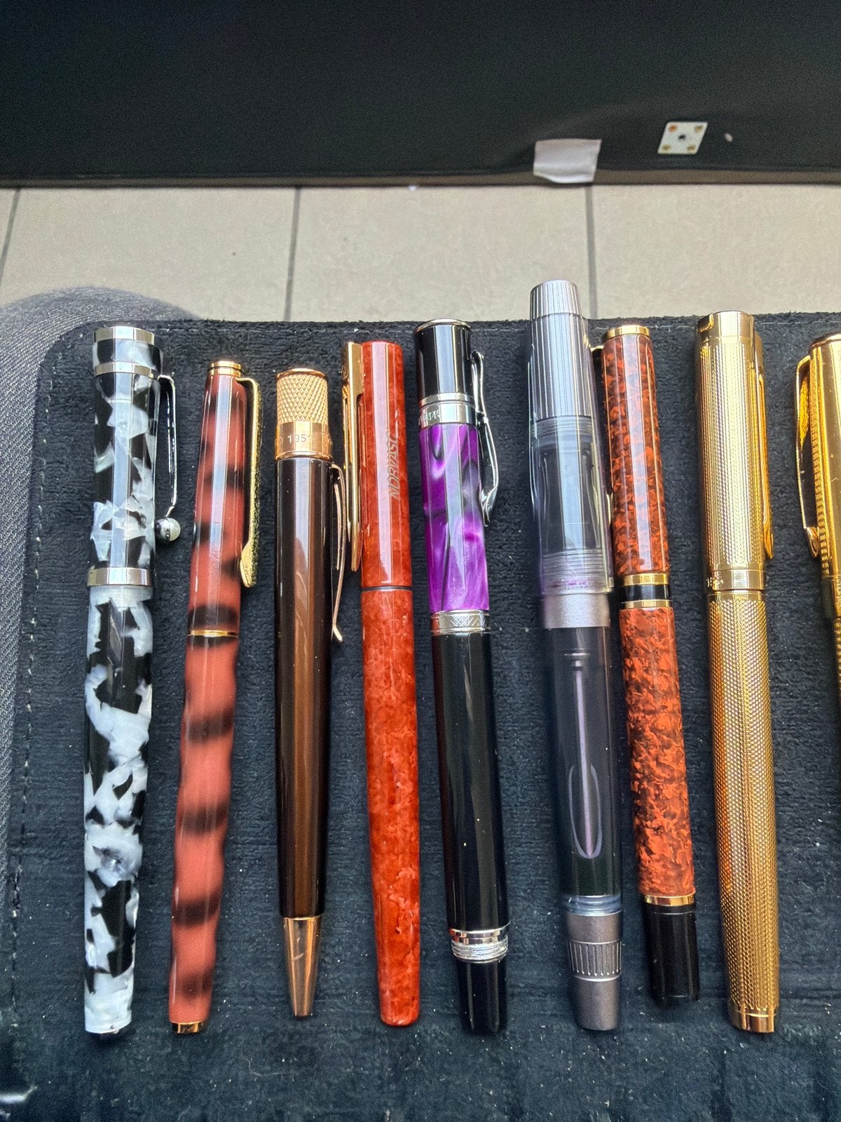 Collectie van pennen, Verzamelen, Ophalen of Verzenden, Zo goed als nieuw, Parker
