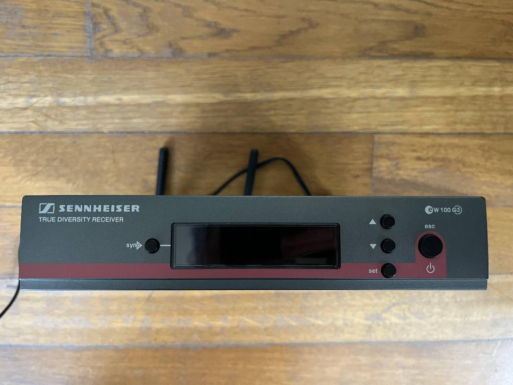 Sennheiser ew100 G3 (A-band) zender + ontvanger + gator case, Muziek en Instrumenten, Microfoons, Zo goed als nieuw, Overige typen