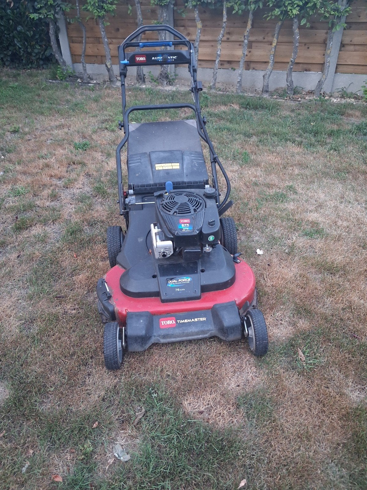 Toro timemaster, Enlèvement ou Envoi, Bac de ramassage