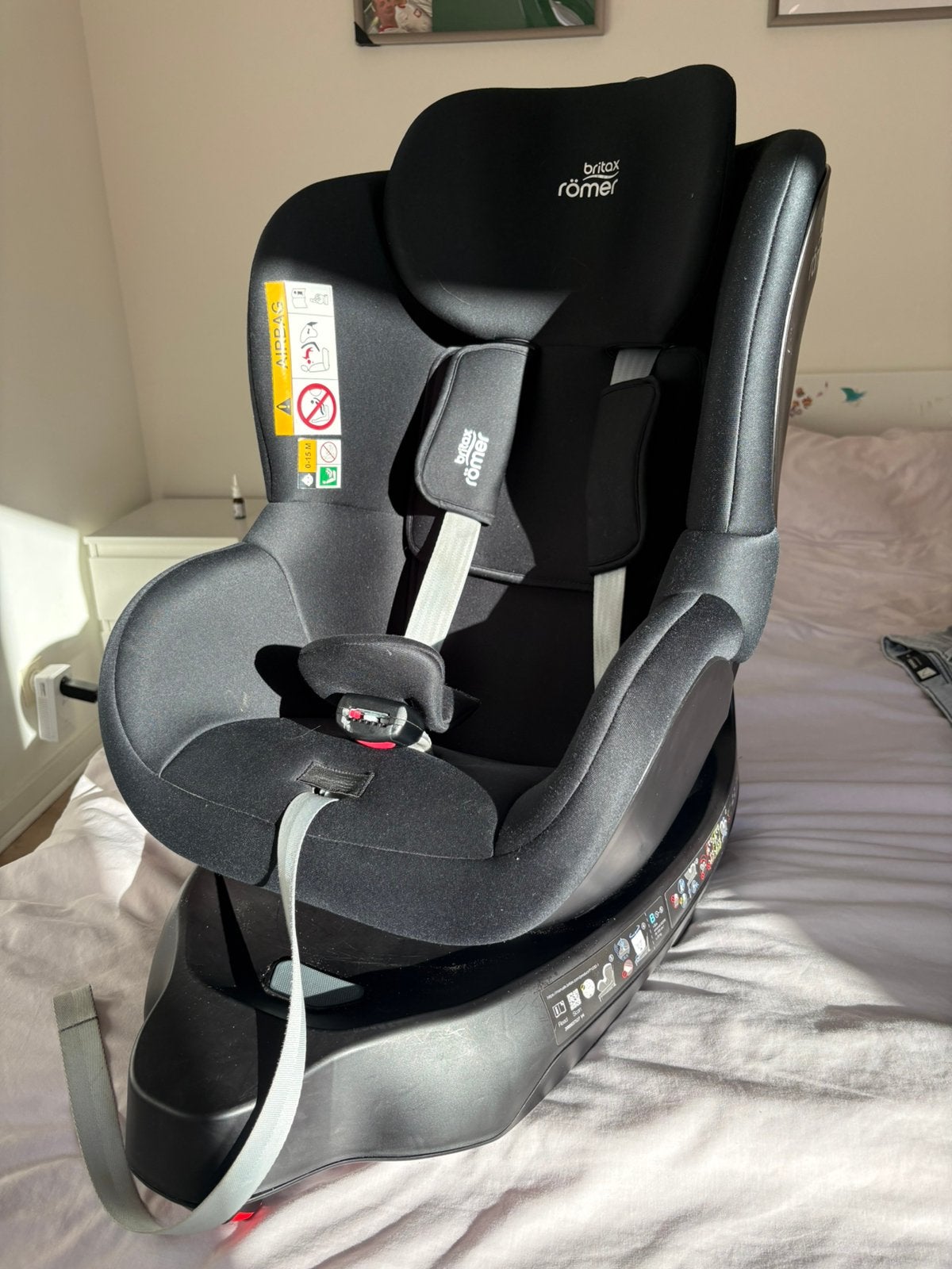 Autostoel britax romer dualfix m plus, Kinderen en Baby's, Ophalen, Zo goed als nieuw, Romer