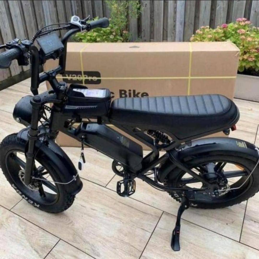 Fatbike V20 Pro Zwart, Fietsen en Brommers, Ophalen of Verzenden
