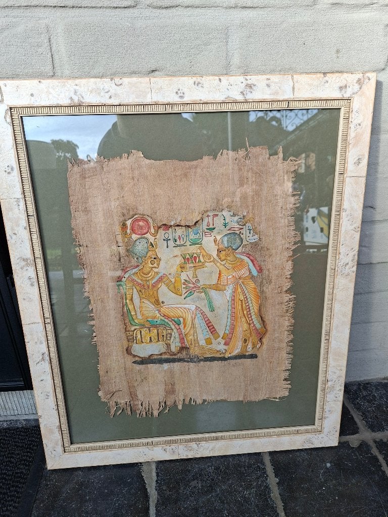 Mooie kader met egyptisch tafereel, Antiek en Kunst, Ophalen