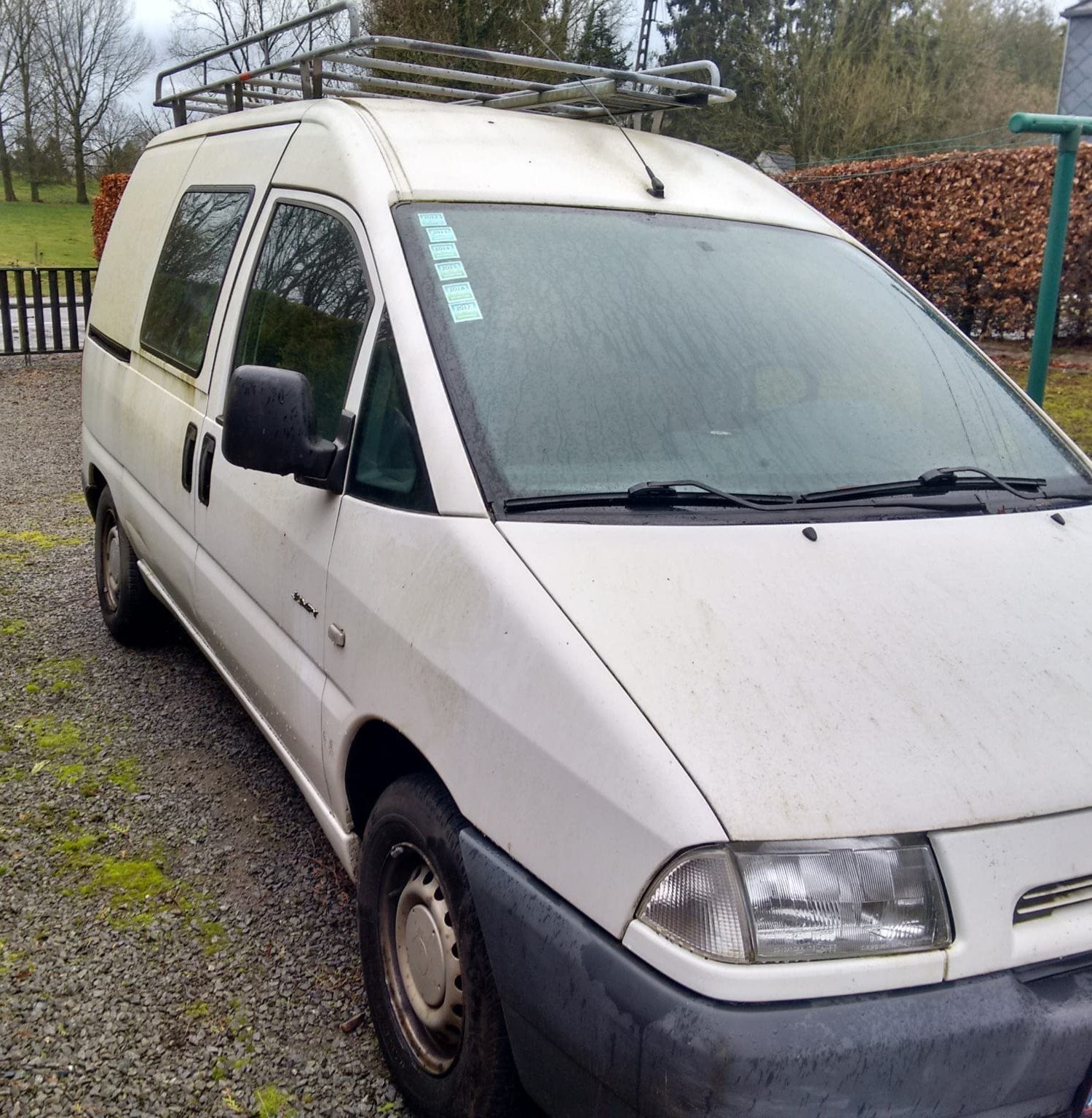 Galerie pour Citroën Jumpy ou Peugeot Expert ou Fiat Scudo, Citroën