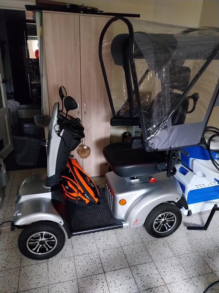Scootmobiel vermeiren carpo 2, 46 km ou plus, Comme neuf, 11 à 15 km/h, Enlèvement