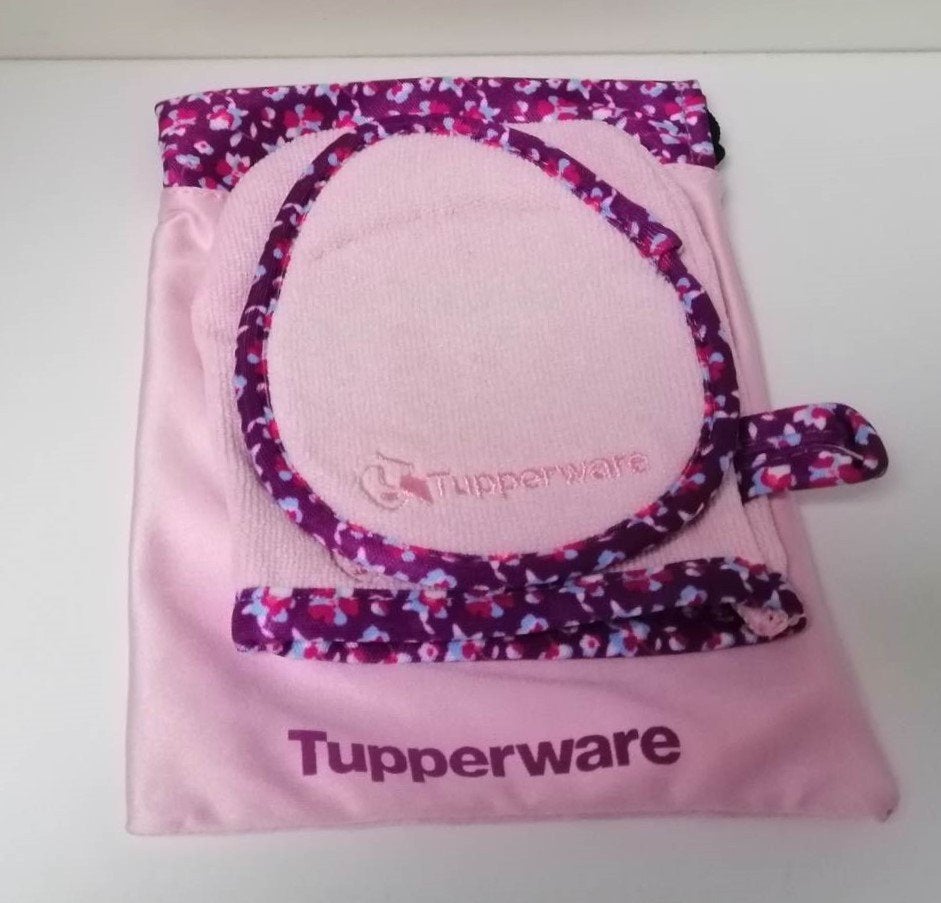 Tupperware™ Microvezel « Gezichtdoekjesset » roze, Handtassen en Accessoires, Verzenden, Nieuw, Gehele gezicht, Reiniging
