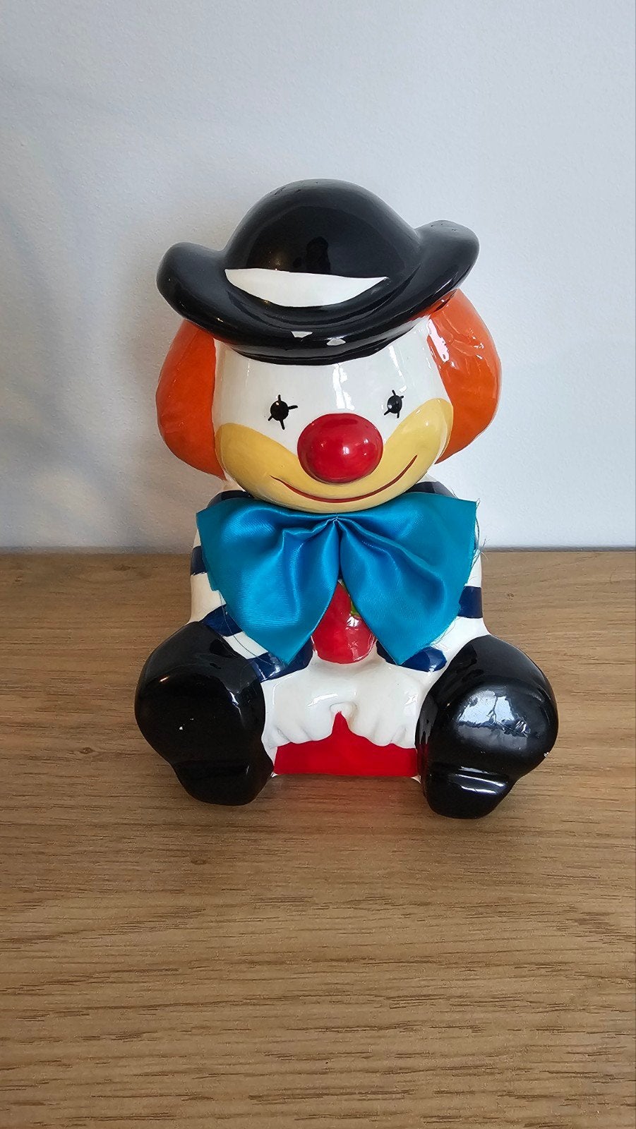 Clown spaarpot, Verzamelen, Ophalen, Gebruikt, Steen, Aardewerk of Keramiek, Overige thema's