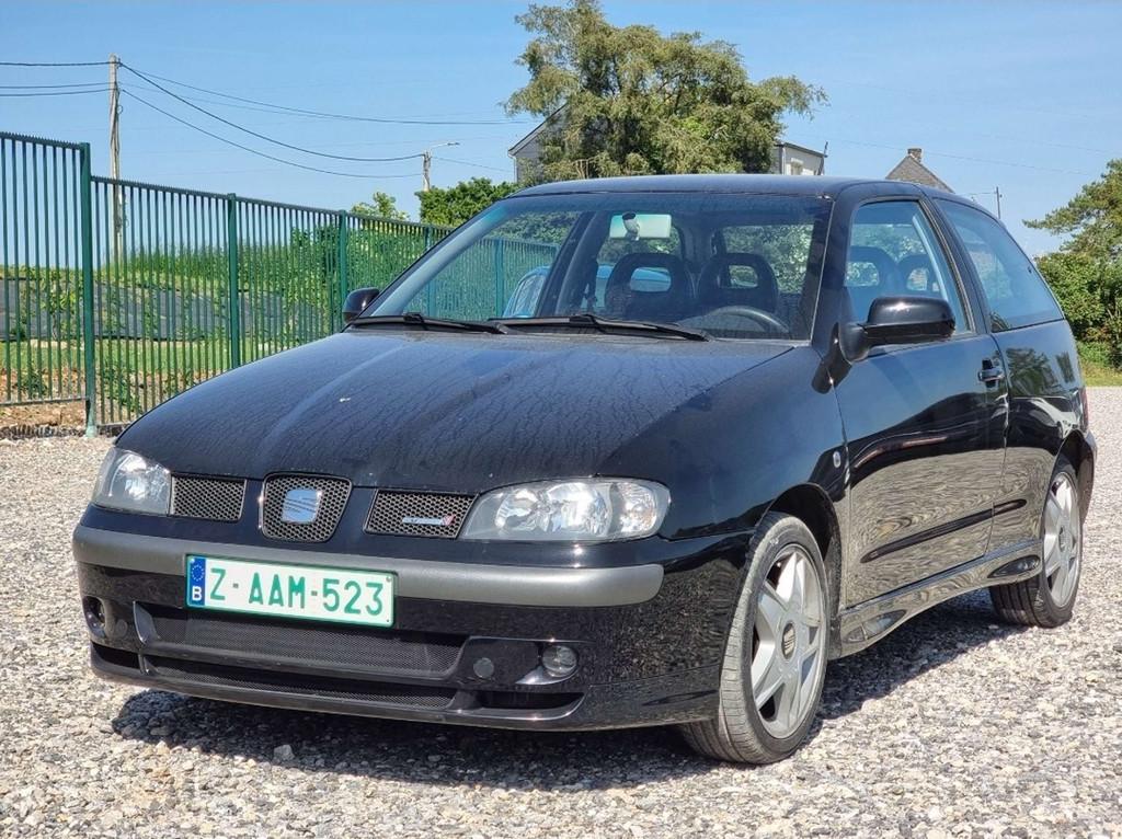 SEAT Ibiza 1.8 Turbo 20v Cupra (bj 2001), Auto's, Oldtimers, Voorwielaandrijving, https://public.car-pass.be/vhr/b35750fd-efa6-4696-95c4-90fc8b12c3e3